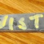 Knife Blade, Twist Damasteel
