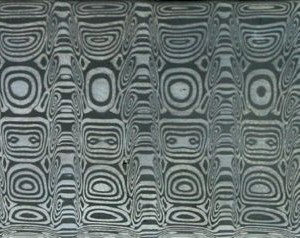 Ladder pattern Damasteel