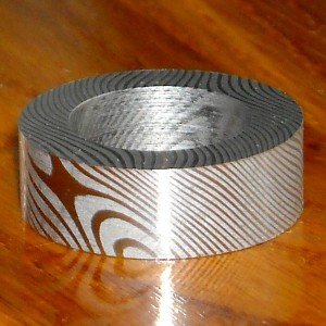 Ring Blanks Damasteel Ring Blanks Damasteel